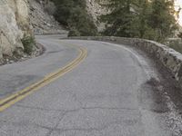 Rugged Mountain Road in California: Embracing the Beauty of Nature