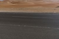 Rugged Mountains and Clear Sky: Liwa Desert in UAE