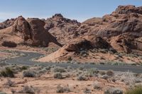 Rugged Mountains: Daytime Drive on a S-Curve Road