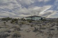 Rugged Road in the California Desert Landscape