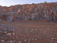 Rugged Road in the Mountain Landscape: A Quarry Adventure