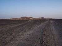 Rugged Road in the Moroccan Desert