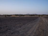 Rugged Road in the Moroccan Desert