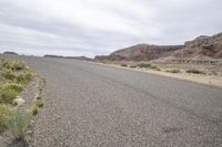 Rugged Road Surface: Asphalt in Canyonlands