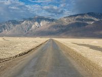 Rugged Road Through the California Desert