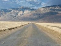 Rugged Road Through the California Desert