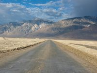 Rugged Road Through the California Desert