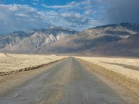 Rugged Road Through the California Desert