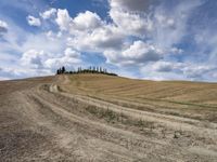 Rugged Road in Tuscany, Italy - 002