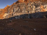 Rugged Rock Wall Formation in Yunnan, China