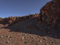 Rugged Rock Wall Landscape in Yunnan, China