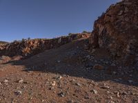 Rugged Rock Wall Landscape in Yunnan, China