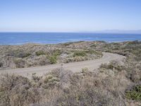 Rugged Shoreline Landscape at Montaña de Oro Beach