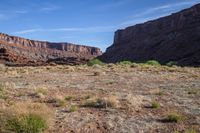 Rugged Terrain in Moab, Utah Desert