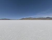 a person is running across the desert area while holding a frisbee in hand