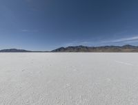 a person is running across the desert area while holding a frisbee in hand