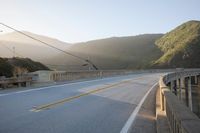 Rural Bridge: Curving Over Concrete