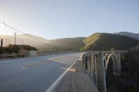Rural Bridge: Curving Over Concrete