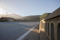Rural Bridge: Curving Over Concrete