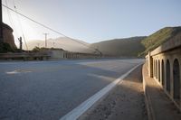 Rural Bridge: Curving Over Concrete