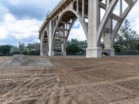 the construction site of the new bridge has been under construction for repairs on the span