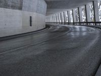 Rural Bridge in Winter Snow