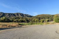 Rural California Dawn Road Mountain 002