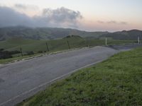 Rural California Dawn on Scenic Road 001