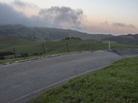 Rural California Dawn on Scenic Road 004