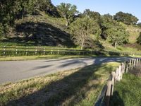 Rural California Landscape under a Clear Sky