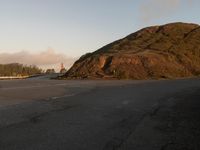 Rural California Road in San Francisco