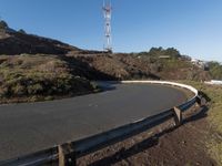 Rural California Scenic Road under Clear Sky
