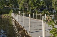 Rural Canada Landscape Walkway Bridge 001