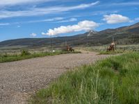 Rural Colorado Mountain Road