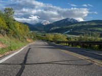 Rural Colorado: Pikes Peak Road with Scenic Views