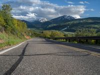 Rural Colorado: Pikes Peak Road with Scenic Views