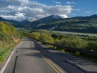 Rural Colorado: Pikes Peak Road with Scenic Views