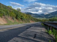 Rural Colorado Road Curve: Embracing the Beautiful Landscape