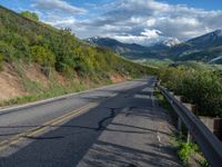 Rural Colorado Road Curve: Embracing the Beautiful Landscape