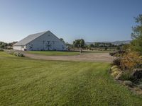 Rural Farm Landscape in California, USA