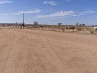 Rural Farm: A Sand Street in Africa