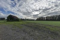 Rural Farm with Lush Vegetation and Beautiful Landscape