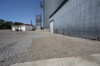Rural Iowa Farmhouse Under Clear Sky
