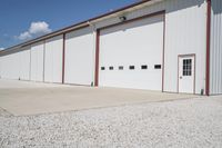 Rural Iowa: Parking Garage on a Gravel Lot