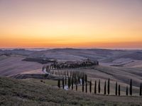 Rural Italian Road: Dirt and Gravel in Tuscany