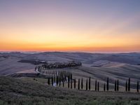 Rural Italian Road: Dirt and Gravel in Tuscany