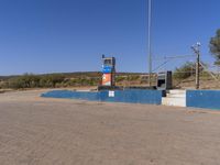 Rural Landscape in Africa under a Clear Sky