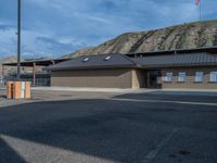 Rural Landscape with Asphalt Parking Lots in Utah