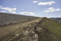 Rural Landscape in California: Mountain on a Sunny Day