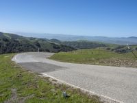 Rural Landscape in California: Nature and Rolling Hills